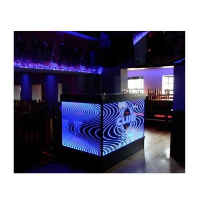 Curved design,LED bar,small reception